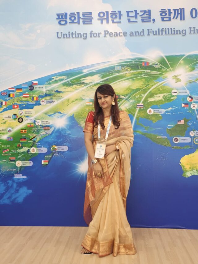 दुनिया भर से केवल तीन जज चुने गए:
एक दक्षिण कोरिया से,
एक यूरोप से और भारत से स्वाति घोष।